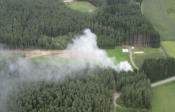 Waldbrand bei Luhe Wildenau