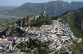 Eine kleine Bergortschaft bei Granada