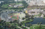 Der Olympia-Park in Mnchen 
