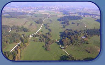 Flugplatz Amberg Anflug auf die 08